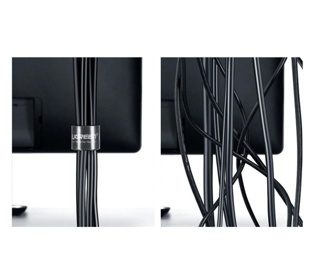 UGREEN LP124 Organizer na kable 5m (czarny) - 1257650 - zdjęcie 2
